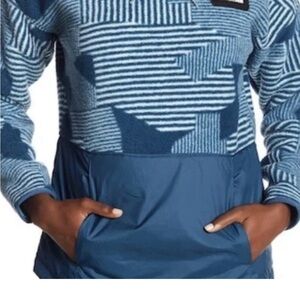 The North Face Women's Riit Cowl Neck Fleece Pullover Sweatshirt Size Large